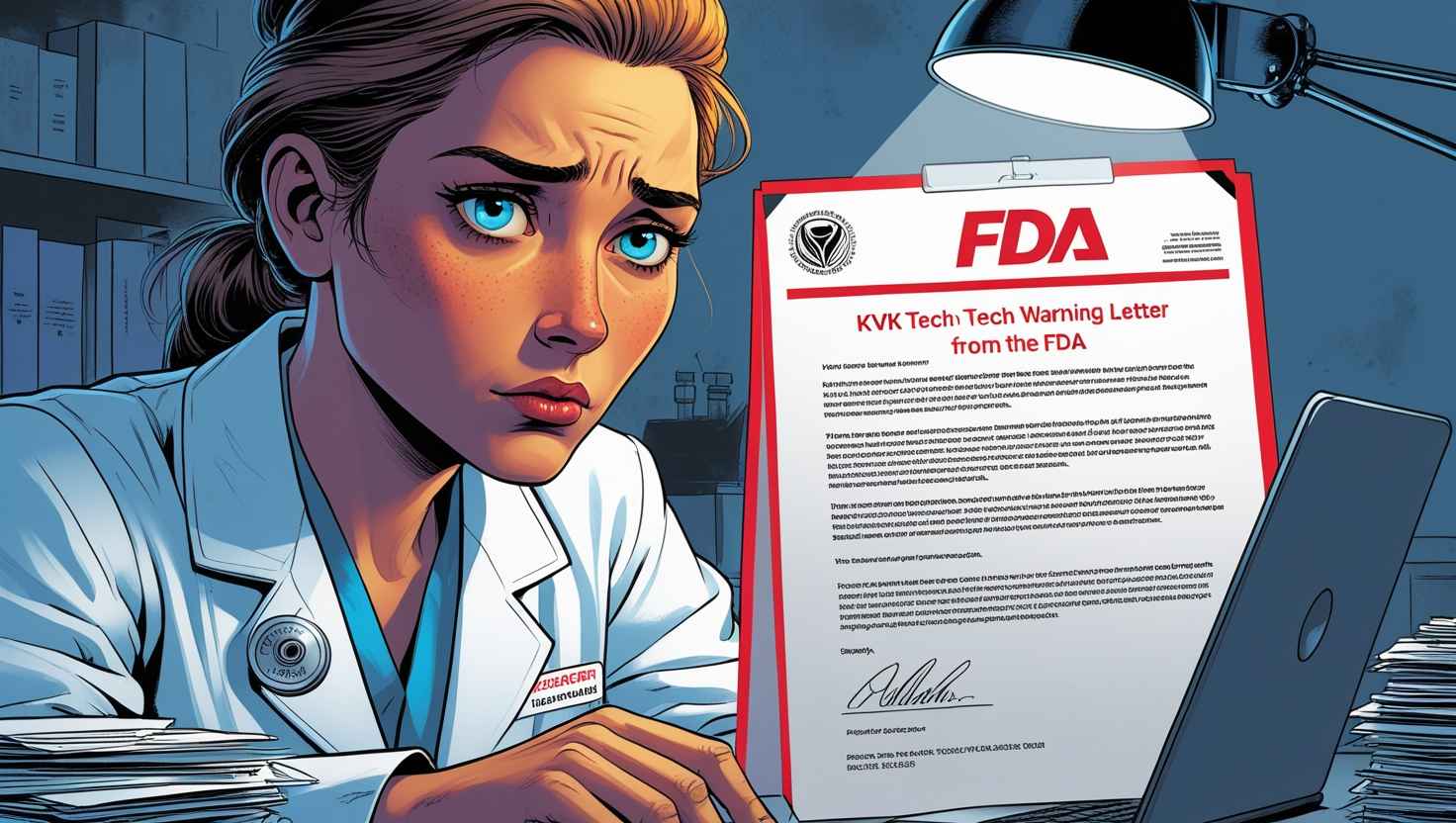 Understanding the KVK Tech Warning Letter from the FDA