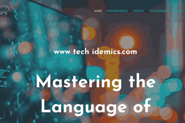 www tech idemics.com home page screenshot